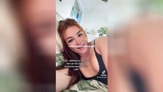 Tight Petite Pussy Leaking Cum *TIKTOK LIVE*