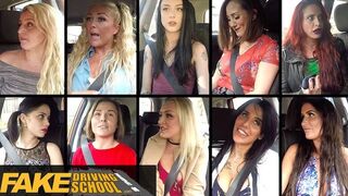 Fake Driving School - Funny 10 Scene Compilation of teen learners getting a "lesson"