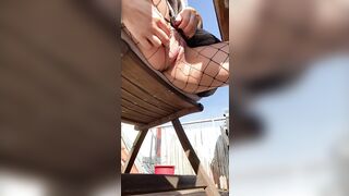 Playing With Pussy On Public - Fuck Myself With Dildo At Friends House