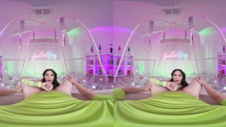 Hime Marie anal sex toys and blowjob VR