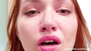 Look in my eyes and cum with me! My face close up,ASMR durty talk, enchanting eyes show my orgasm.