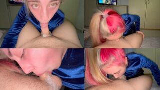 Very sloppy no hand deepthroat Facefuck Skill More on Onlyfans P0rnellia