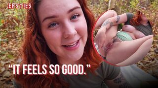 Ersties - Cute American Girl Autumn Finds A Quiet Place To Masturbate Outdoors