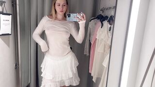 Exploring Transparent Clothes | ZARA try on haul | Try on Haul with Anastasia