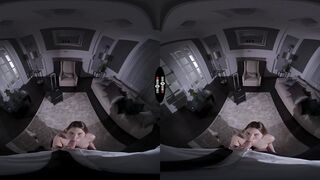 DARK ROOM VR Hot Busty Girl Meets Stepdaddy