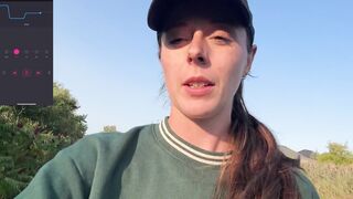 Risky Trail Walk With My Lush! | Public Orgasm | Remote Vibrator