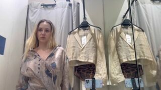 [4K] Transparent Try On Haul | See Through Tops | Get Ready With Stacy (2025)