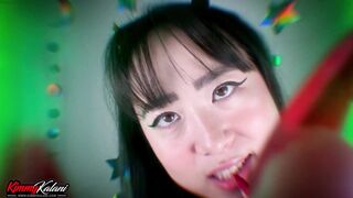 Succubus Breaks In & Drains You -ASMR Lens Licking- Kimmy Kalani