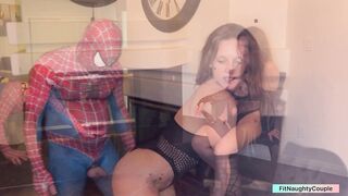 HOT Cosplay Milf Spidergirl pegging SpiderMan! FitNaughtyCouple on OnlyFans Fansly ManyVids