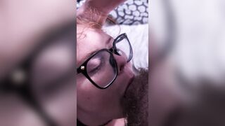 Fuckmeat swallows my cock